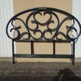 Tête de lit en rotin bambou vintage an 80