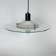 Postmodern Glass Italian Pendant, 1980s
