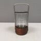 Very beautiful Trip/Trap oil lamp/lantern in teak, glass and stainless stee