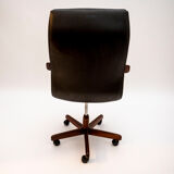 Vintage leather office chair