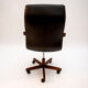 Fauteuil de bureau vintage en cuir