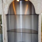 hairdresser rug vintage felt cylindrical