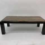 Mid-century Hollywood Regency granite Coffee Table By Fedam Design Belgium