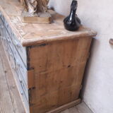 Industrial sideboard with 16 drawers