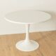 Table à manger tulipe unique des années 1960, Lübke
