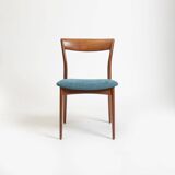 Set of 6 Danish Teak Dining Chairs R. Borregaard for Viborg Stolefabrik, De