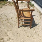 Wooden armchair