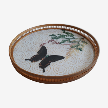 Butterfly serving tray