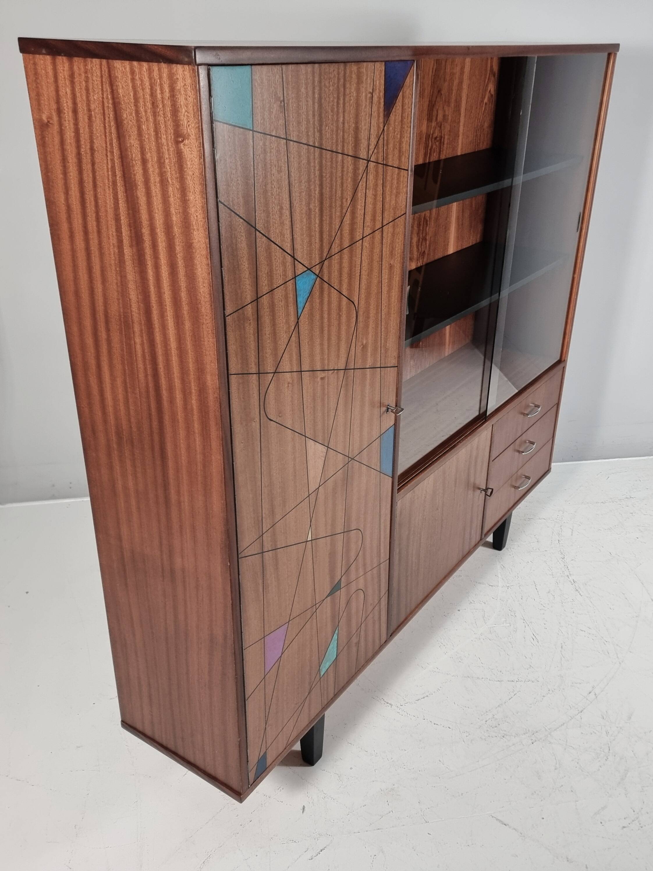 Vintage Display Case, 1970s