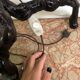 Vine foot lamp