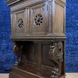 Cabinet dressoir style renaissance en chêne circa 1850