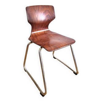 Chaises Pagholz Design Elmar Flötotto des années 70