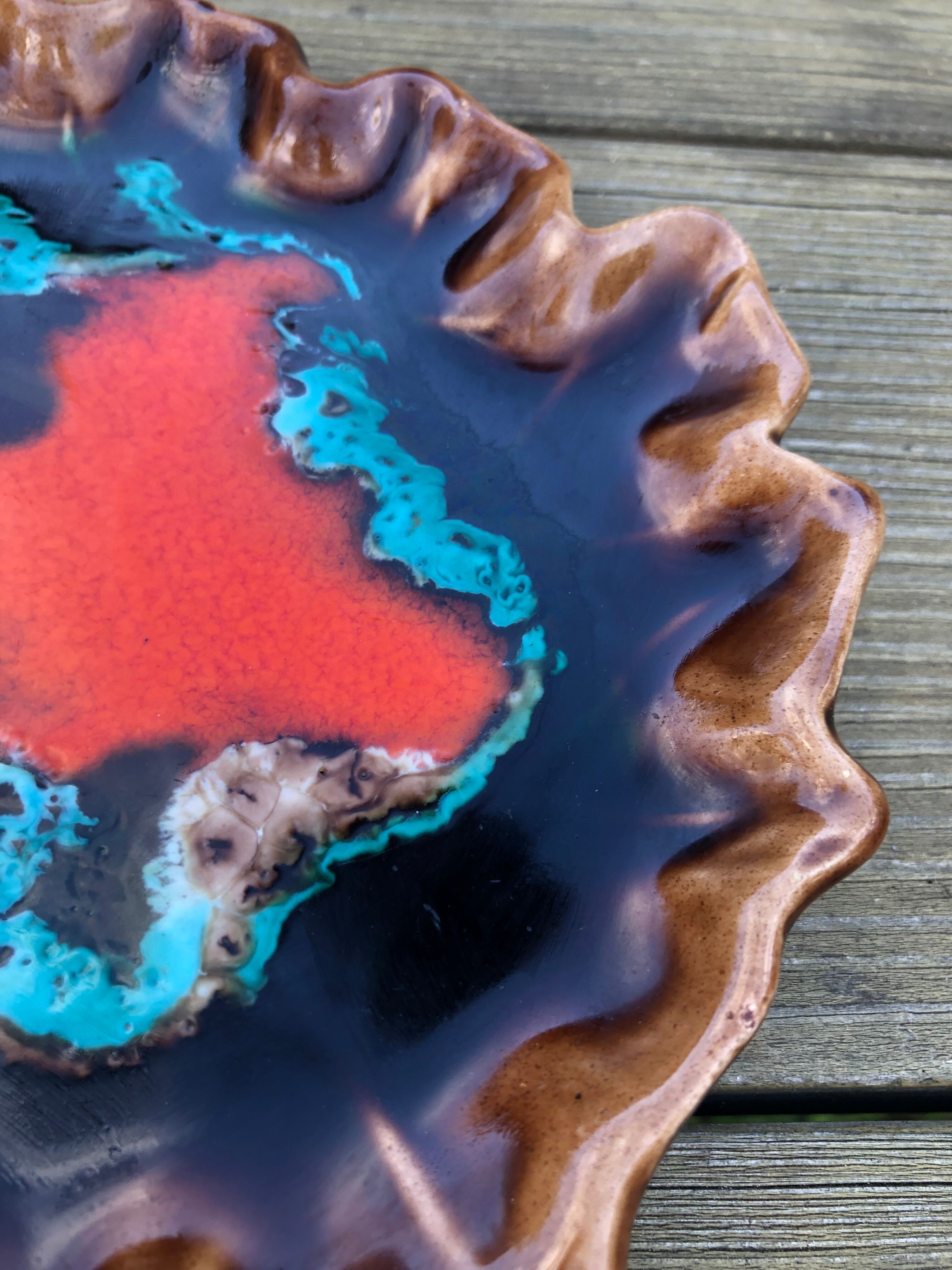 Empty pocket / ashtray Vallauris