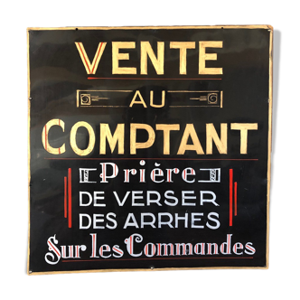 Cash sale poster