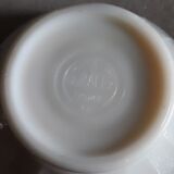 White opaline bowl, 70s