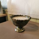 Candle in Tamegroute bowl. Amber