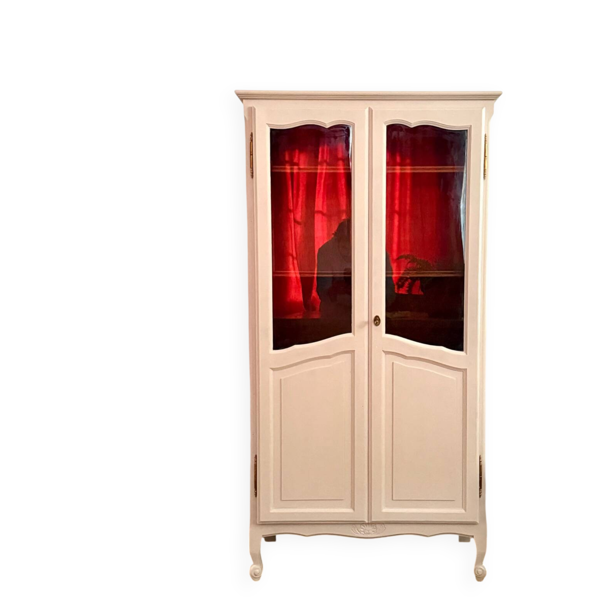 Small display cabinet bookshelf