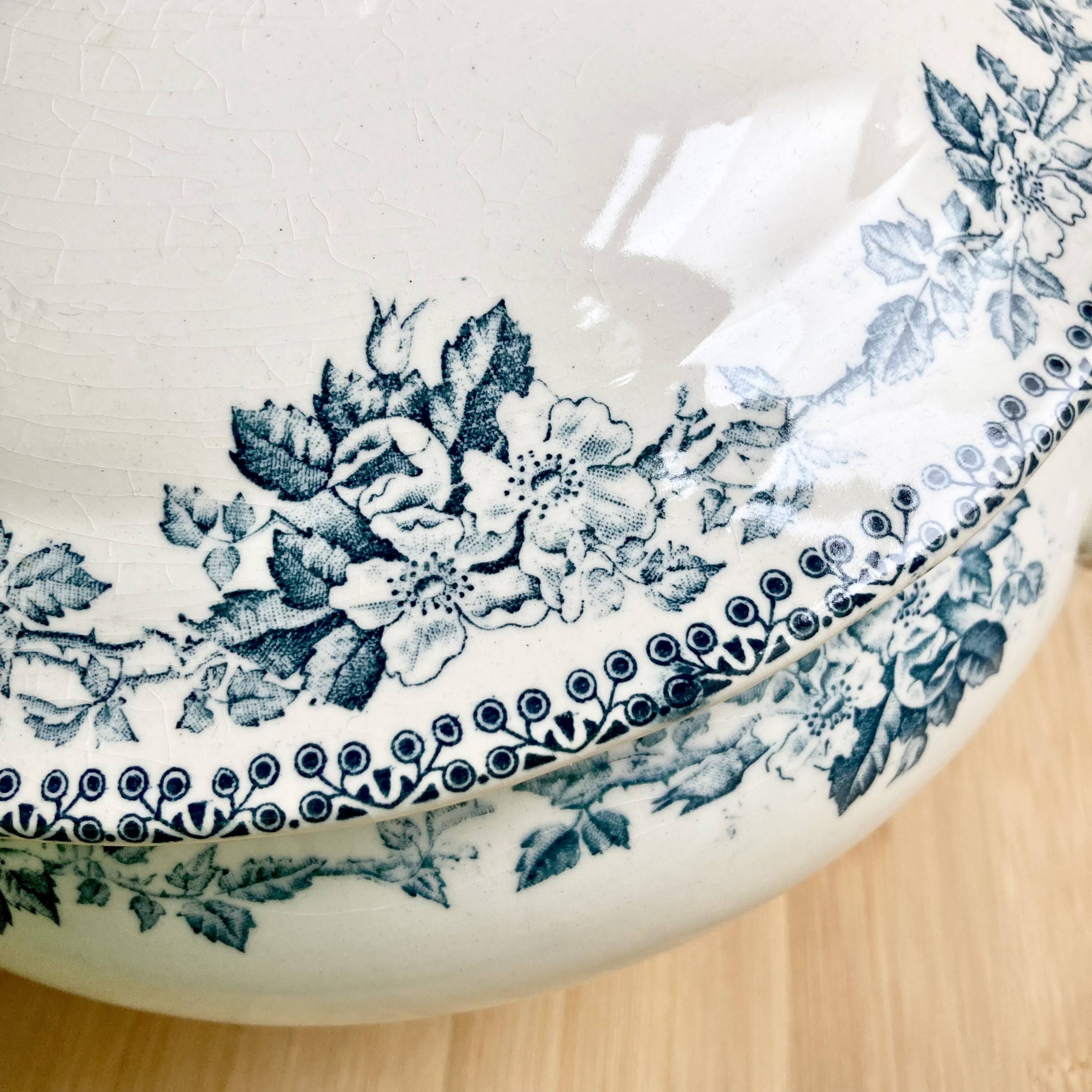 Soupière / légumier Saint-Amand "Guadeloupe"