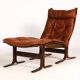 Vintage Ingmar Relling siesta Chair and footstool