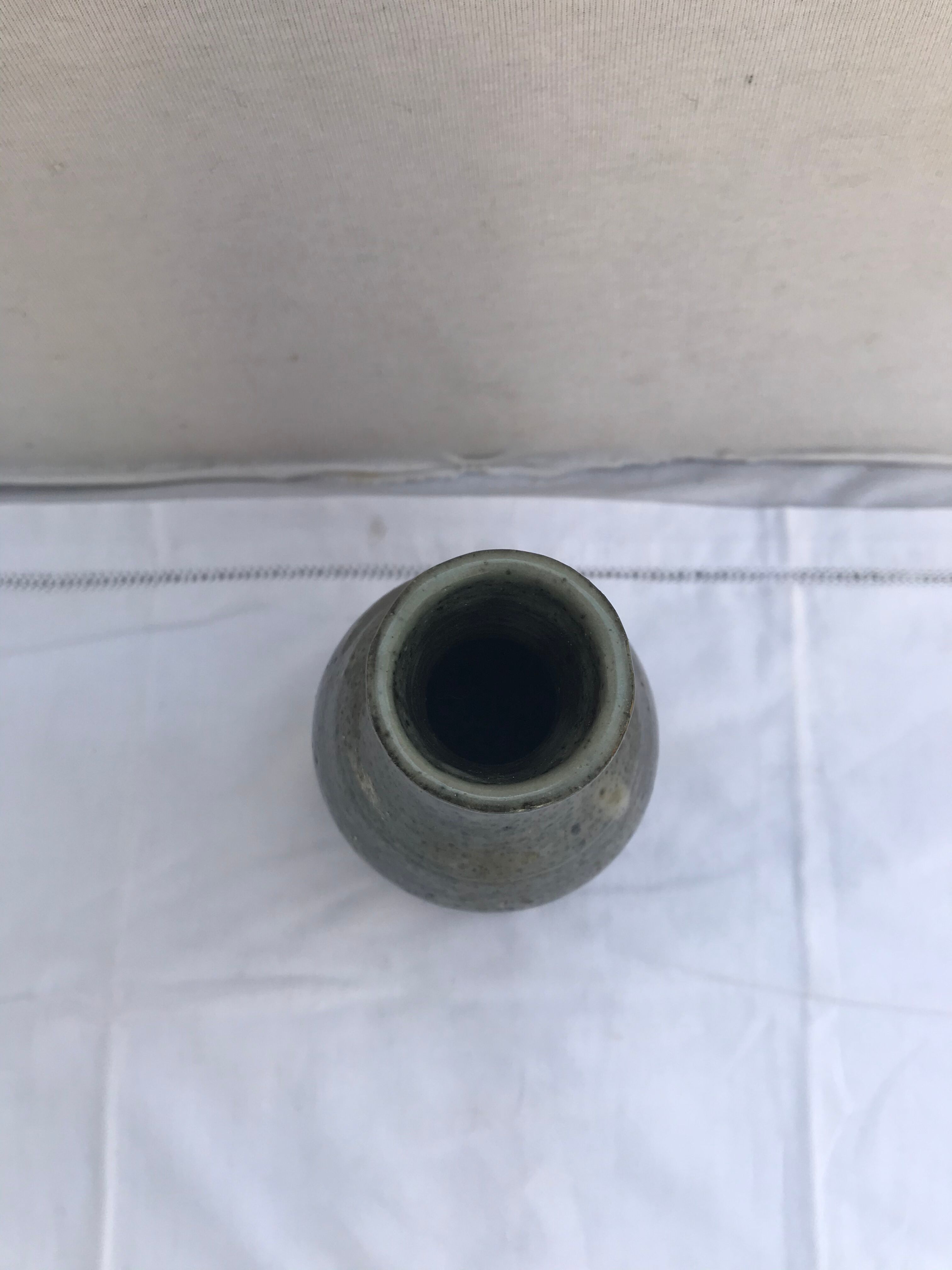 Old Bottle Grey Sandstone Marking ML XII 66 Vintage Kitchen