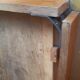 Table en chêne doré 1950