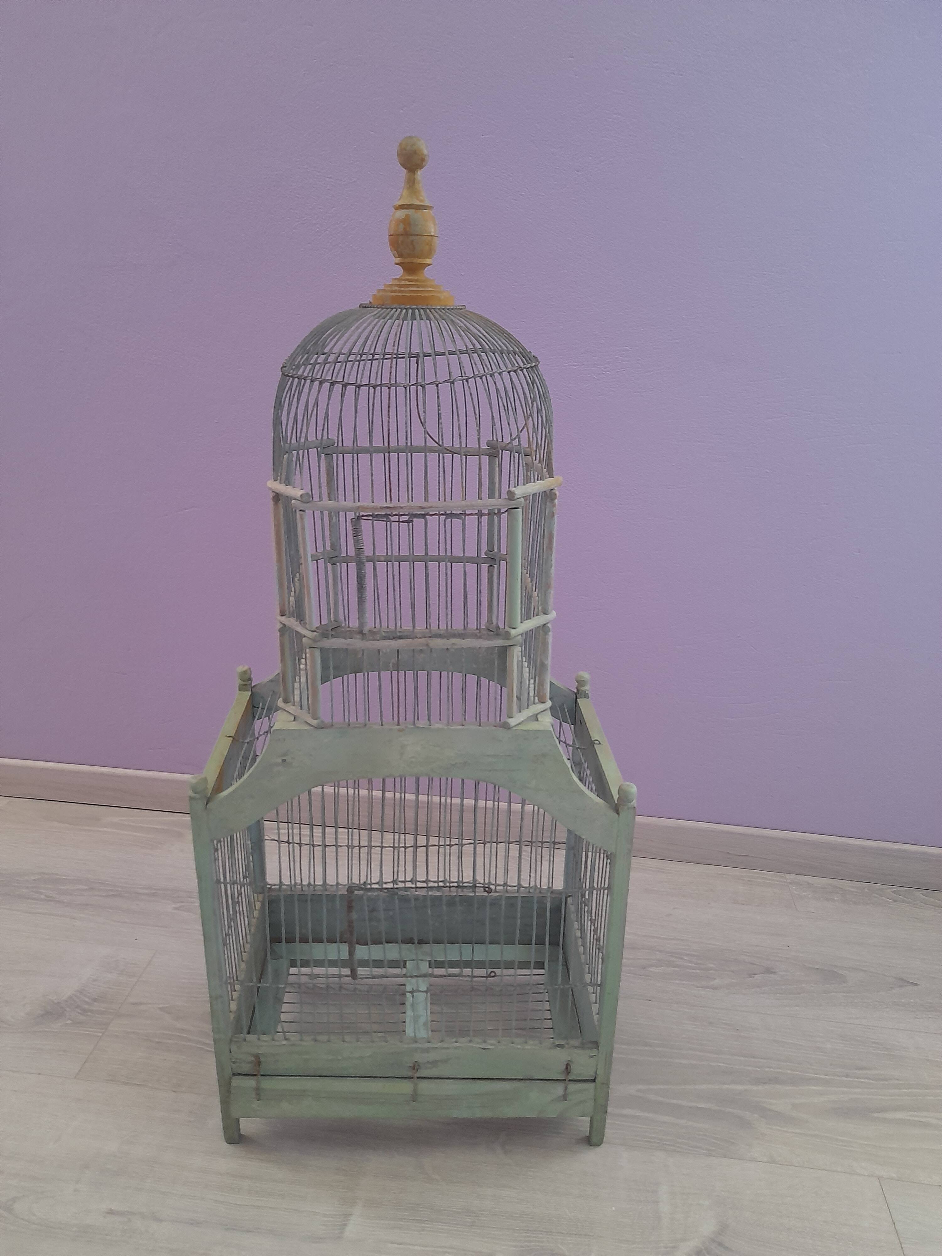 Antique birdcage