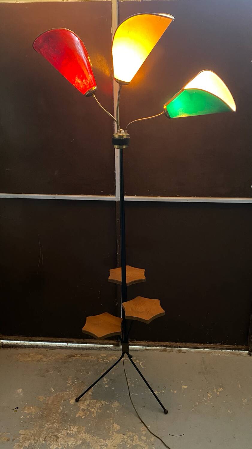 Tripod floor lamp, 1960