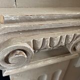 Wooden fireplace surroundings