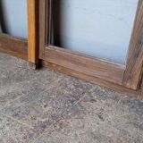 18th century chestnut window 107/83cm