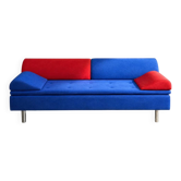 Sofa Diva Daybed vintage danois de style Memphis du milieu du siècle par G. Olsen
