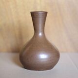 Vintage stoneware vase, flower pot, ball vase with neck, collection