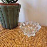 Glass candle holder with star base no. 2