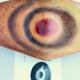 Enameled Copper Vide-Poche / Decorative Bowl Ascribable to Paolo De Poli