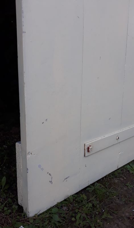 Door h175xl89.8cm cellar, outbuilding