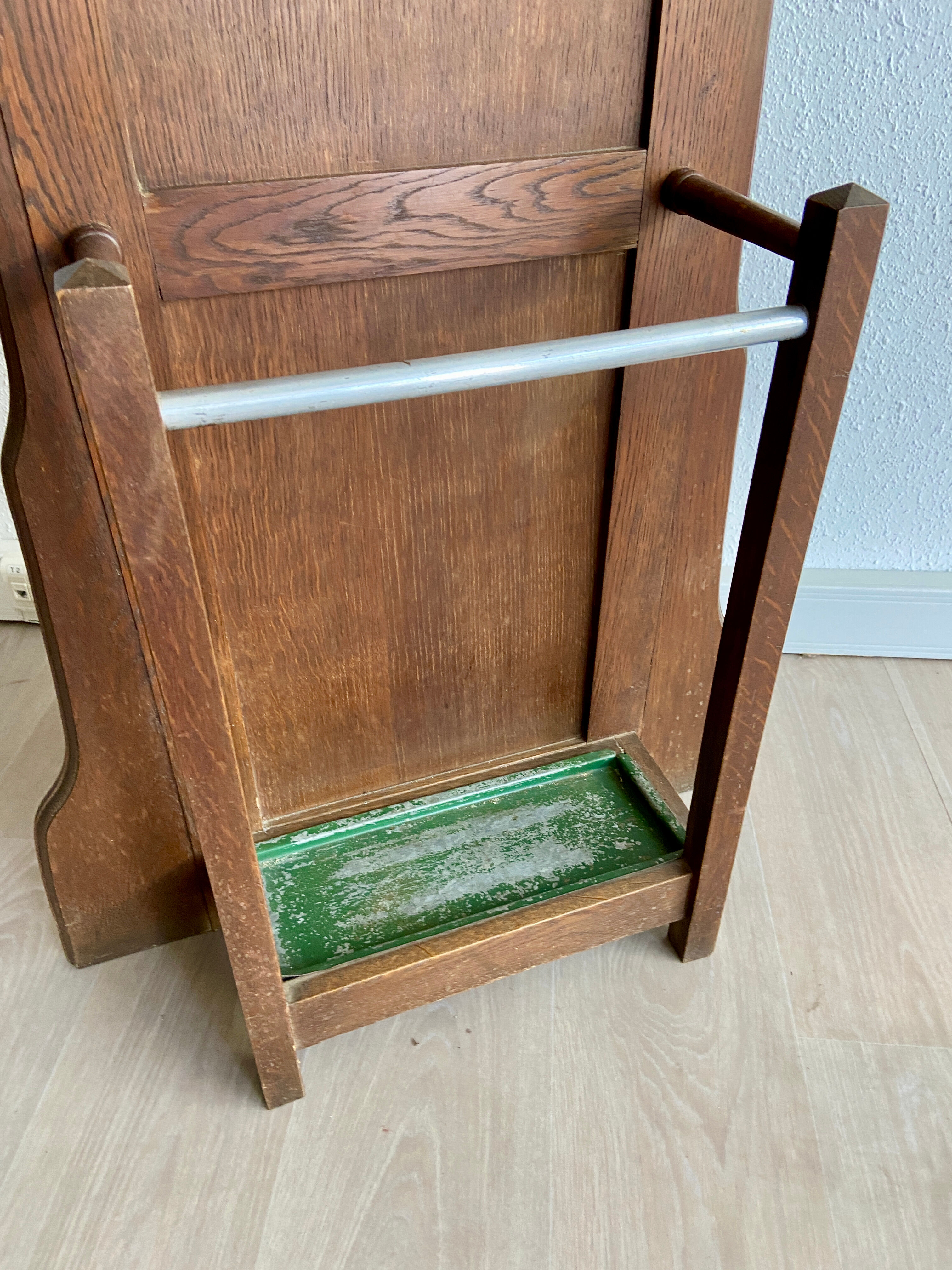 Old art deco coat rack 1940-50