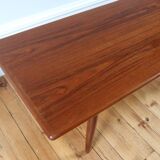 Vintage Scandinavian teak coffee table Trioh 1960s