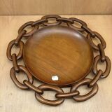 Wooden chain dish