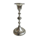 Right candle holder in silver metal from BMF West-Germany