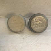 Pair of Betschdorf Schmitter ceramics bougeoirs