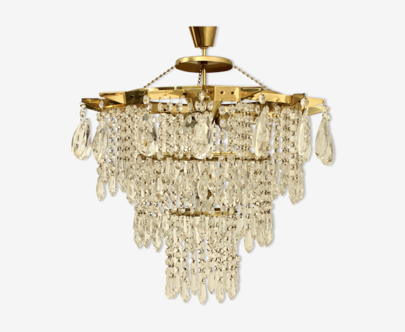 Czechoslovakian Crystal Chandelier