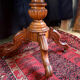 Antique wooden table – Napoleon III / Victorian style – With drawers