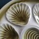 Vintage French oyster plate from Moulin des Loups