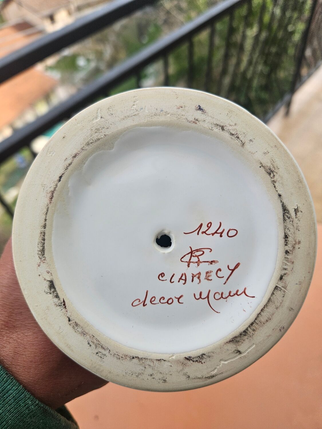 Roger Colas Clamecy hand decoration