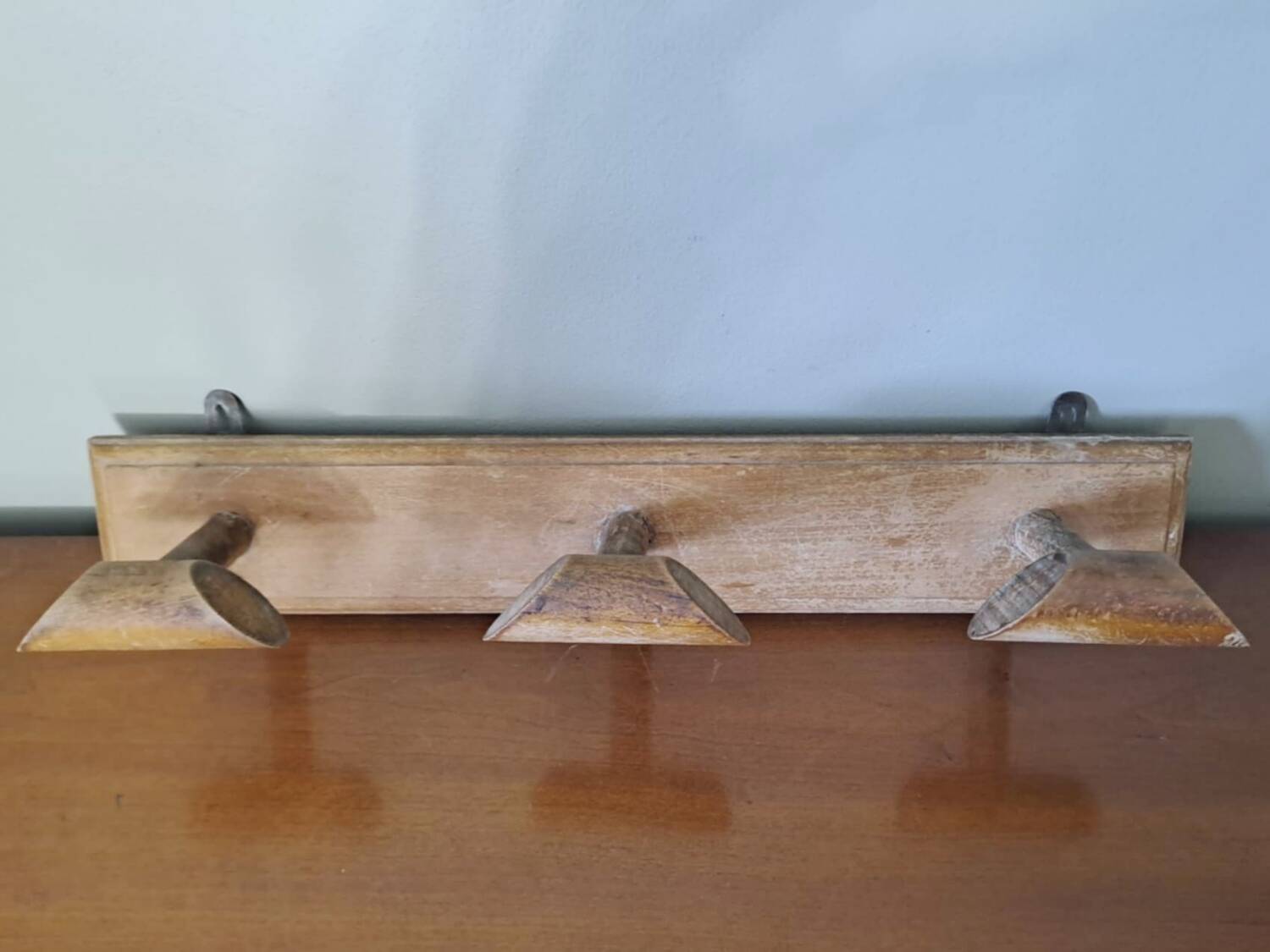 Old wall coat rack