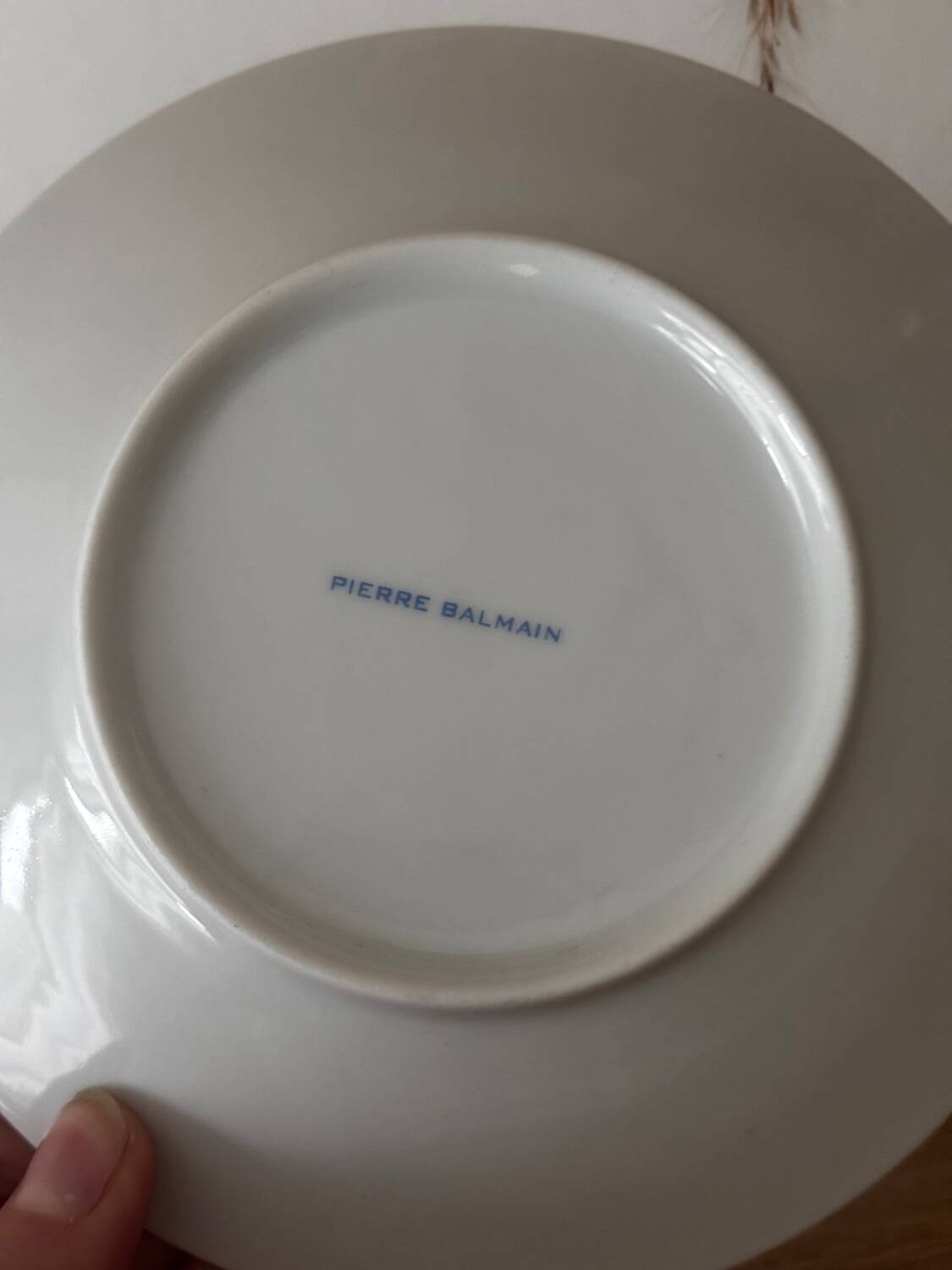 Two cups and saucers Pierre Balmain