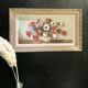 Painting on canvas bouquet of anemones