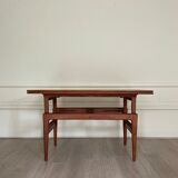 Table basse/à manger, elevator de Kai Kristiansen, en teck, Denmark 1960