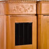 Wooden cloth cabinet