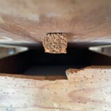 Painted wooden farmhouse table L120