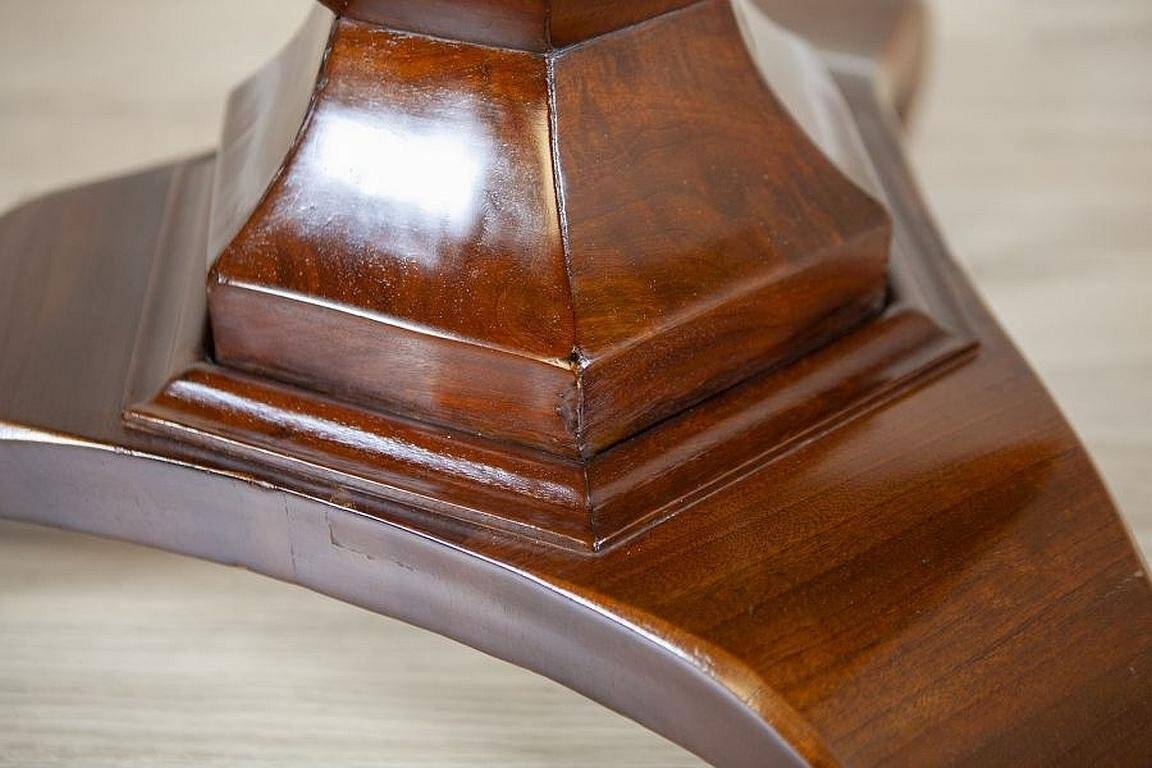 Vintage Mahogany Center Table, 1950s